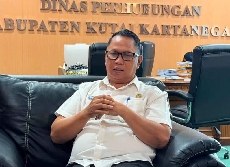 Kepala Dishub Kukar, Ahmad Junaidi. (Foto: Aswin/Pusaranmedia.com)