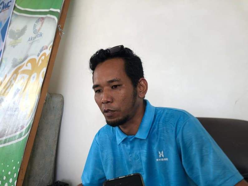 Sekretaris Umum Akuatik Paser Fadlul Chaliq. (Foto : Luthfi/Pusaranmedia.com)