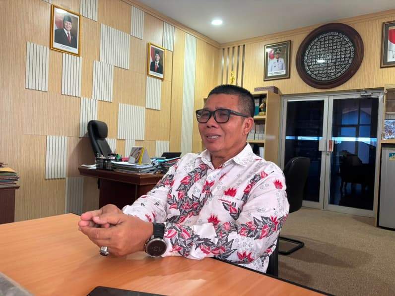 Direktur utama PDAM Kukar, Suparno. (Foto: Aswin/Pusaranmedia.com)
