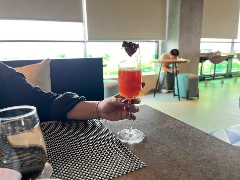 Batiwakkal Punch, menu kreasi khas Mercure Berau. (Foto: Nur Hidayah/ pusaranmedia.com)