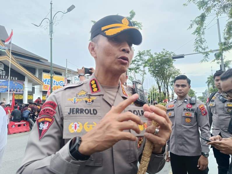 Kapolresta Balikpapan, Kombes Pol Jerrold Hendra Yosef. (Foto: Achmad Fadillah/Pusaranmedia.com)