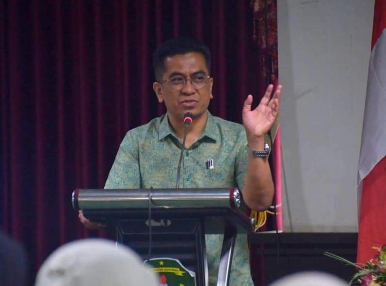 Pejabat Jabatan Kesihatan Negeri Sabah, Malaysia Dr Abdul Marsudi bin Manah saat bertandang ke Nunukan (Foto: Diansyah/pusaranmedia.com)