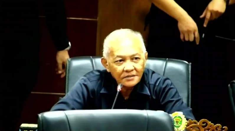 Ketua Fraksi PDI Perjuangan DPRD Kaltim Muhammad Samsun. (Foto: yt DPRD Kaltim).