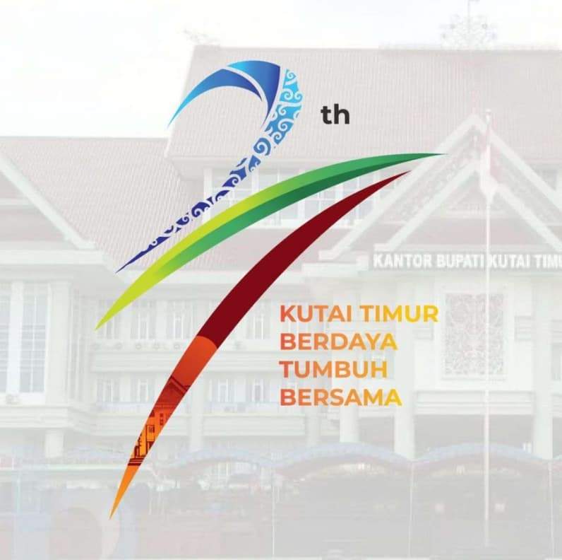 Logo resmi HUT Kutai Timur ke-27 Tahun. (Foto: Dok.Prokopim Kutim)