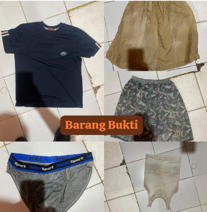 Barang bukti yang diamankan Polsek Nunukan dari kasus pencabulan (Foto: Polres Nunukan)