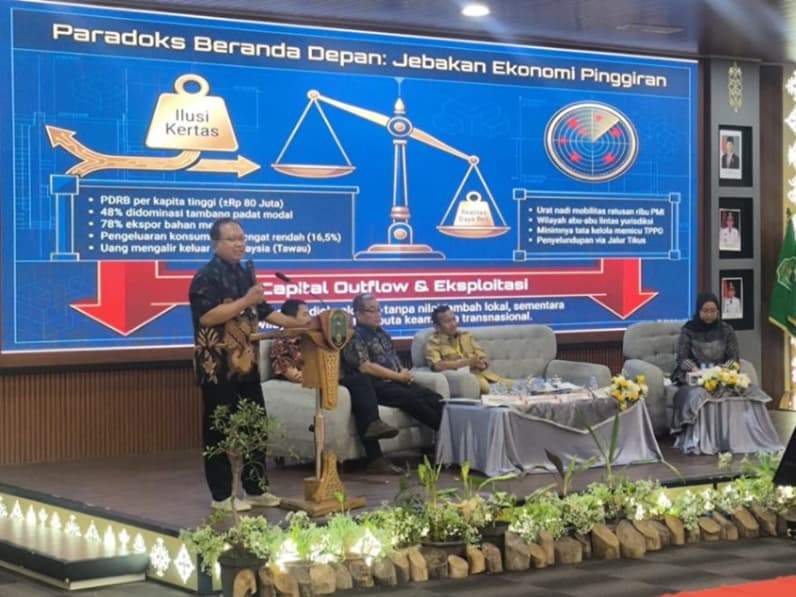 Ketua Tim Vokasi UGM Yogyakarta Prof Mudrajad Kuncoro. (Foto: Diansyah/Pusaranmedia.com)