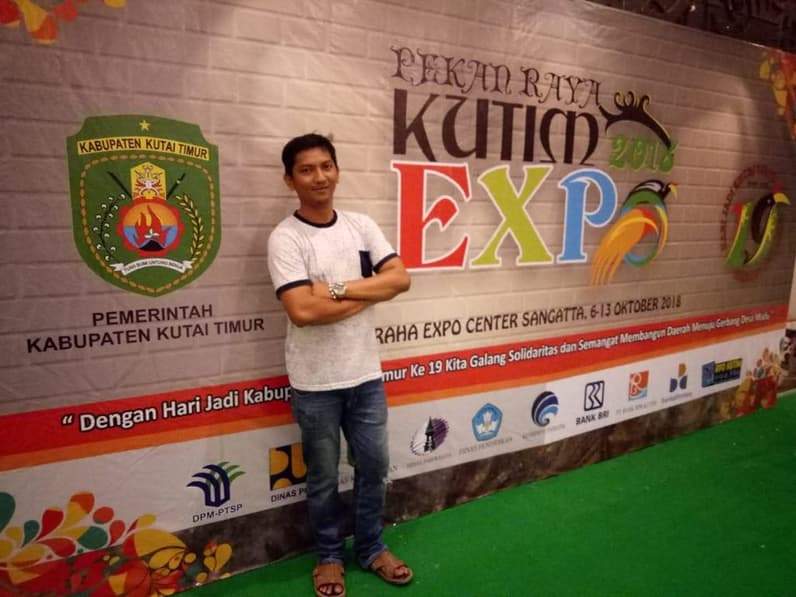 Camat Muara Ancalong Kabupaten Kutai Timur, Harun Al Rasyid. (Foto: Dok Facebook Harun Al Rasyid)