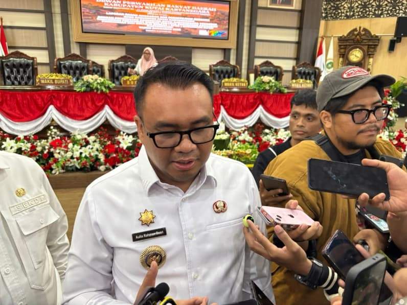 Bupati Kukar, Aulia Rahman Basri (Foto: Aswin/pusaranmedia.com)