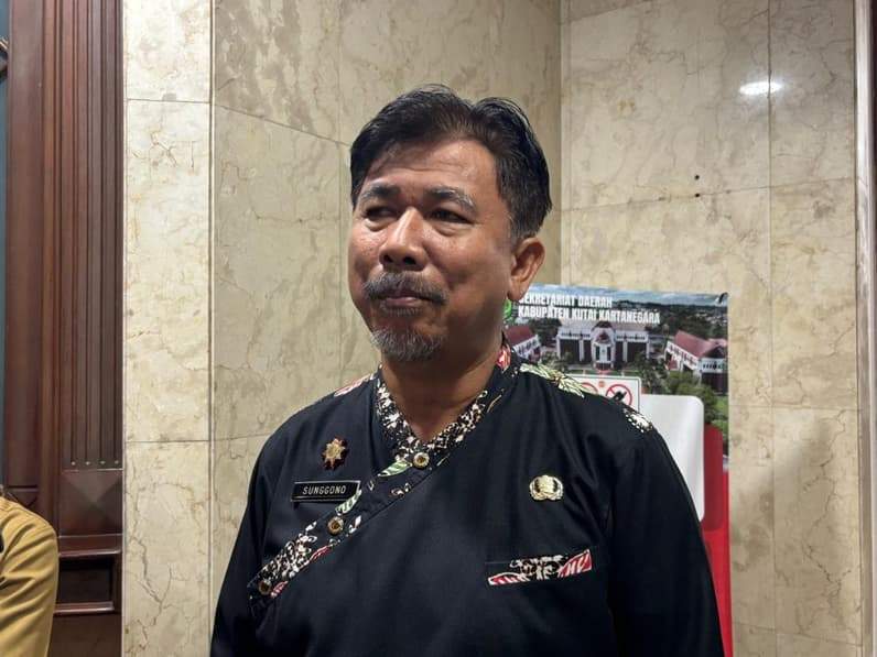 Sekretaris Kabupaten (Sekkab) Kukar, Sunggono (Foto: Aswin/pusaranmedia.com)