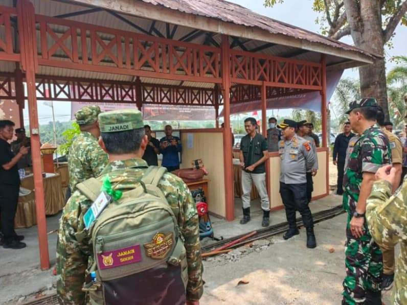 PT BIM-PPS perkuat kesiapsiagaan karhutla di Paser. (Foto: Luthfi/Pusaranmedia.com)
