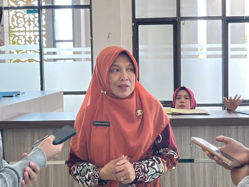 Kepala Dinas Pemberdayaan Masyarakat dan Kampung (DPMK), Tenteram Rahayu. (Foto: Nur Hidayah/ Pusaranmedia.com)