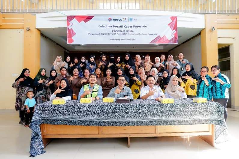 Kolaborasi Kideco, PAMA, dan Puskesmas Batu Sopang Gelar Pelatihan Kader Posyandu untuk Dukung Integrasi Pelayanan Kesehatan Masyarakat. (Foto : Dok Pama Kide)