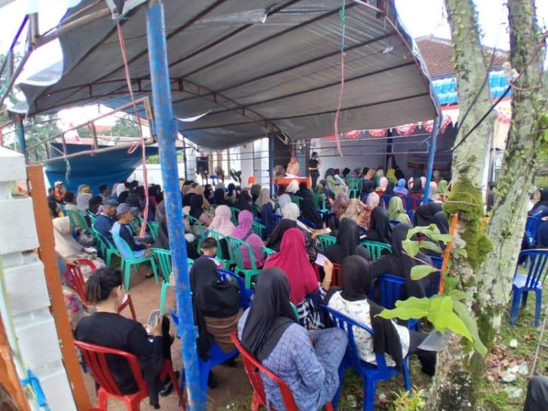 Suasana Sosranperda yang diselenggarakan Anggota Fraksi PKS DPRD Kaltara dapil IV Nunukan, Muhammad Nasir. (Foto: Istimewa)