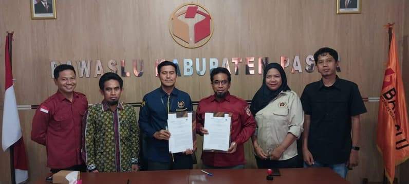 Bawaslu-PWI Paser Teken MoU, Gandeng Pers untuk Optimalkan Pengawasan Pemilu 2029