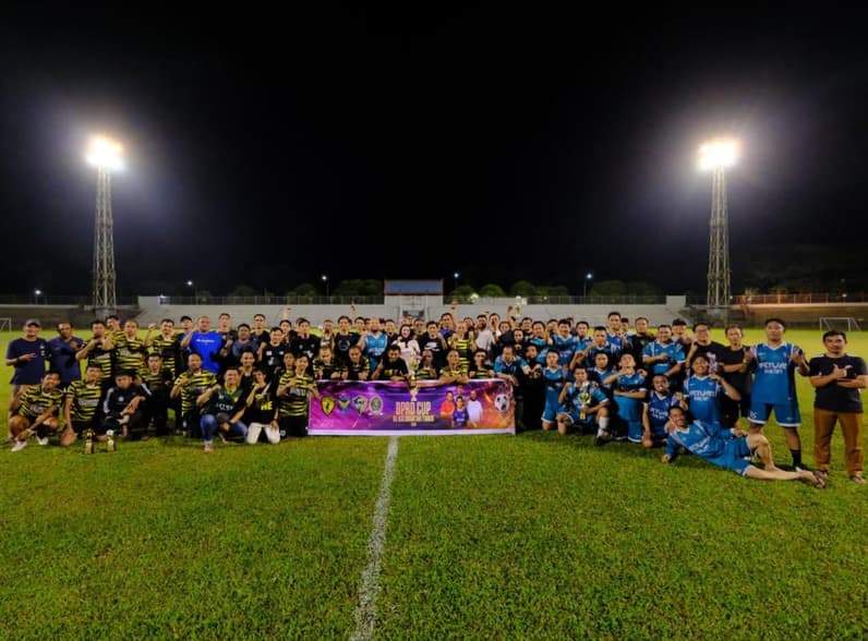 Usai Pertandingan DPRD Cup Se-Kalimantan Timur. (Foto: Lutfi Aziz/Pusaranmedia.com)
