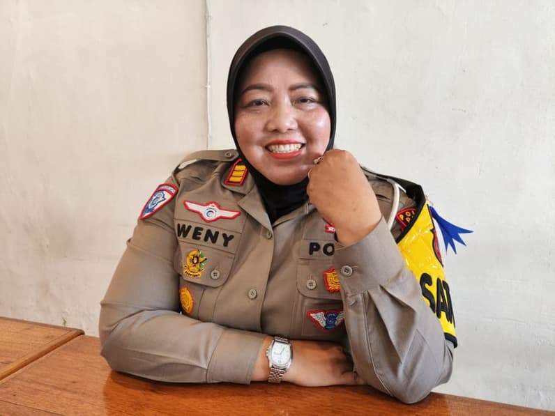 Kasat Lantas Polres Paser AKP Weny Wahyuningsih. (Foto : Luthfi/Pusaranmedia.com)