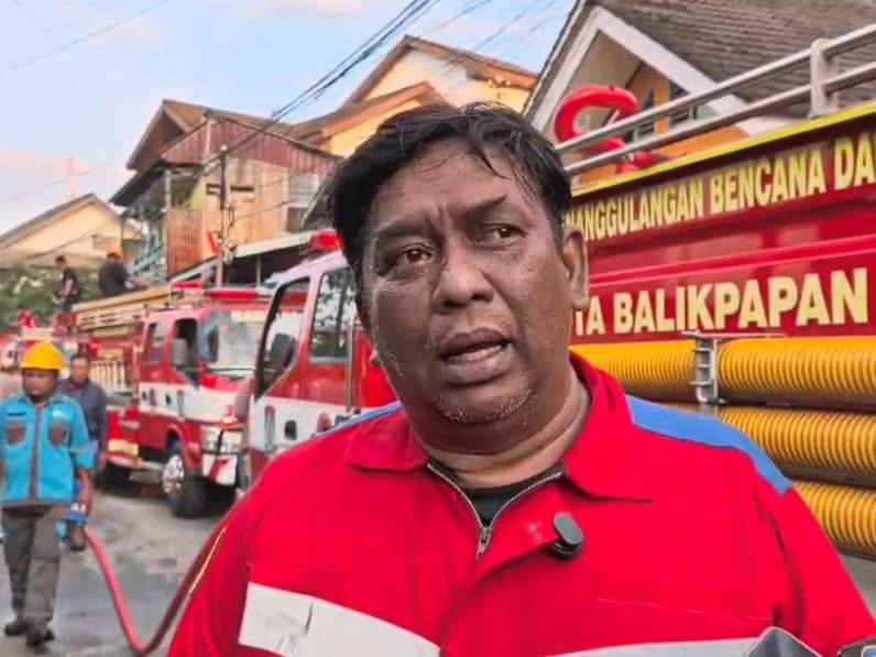Kepala BPBD Balikpapan, Usman Ali. (Foto: Achmad Fadillah/Pusaranmedia.com)