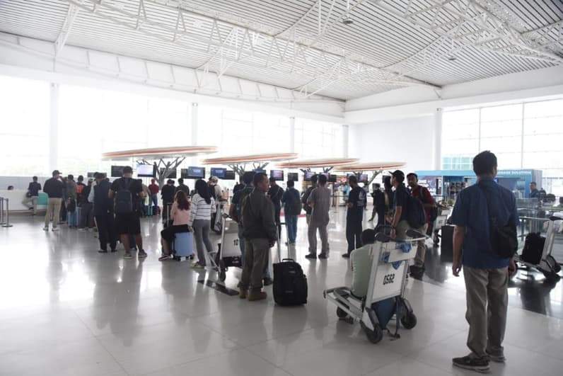 Suasana di Bandara Balikpapan, Senin (7/9/2026). (Foto: Humas Bandara SAMS Sepinggan Balikpapan)