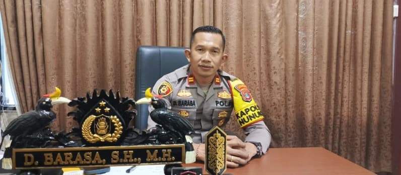 Kapolsek Nunukan Iptu D Barasa (Foto: Diansyah/pusaranmedia.com)