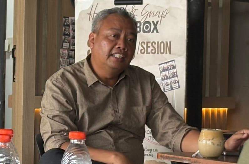 Didi Tasidi, salah seorang orang tua calon peserta didik. (Foto: Aswin/Pusaranmedia.com)