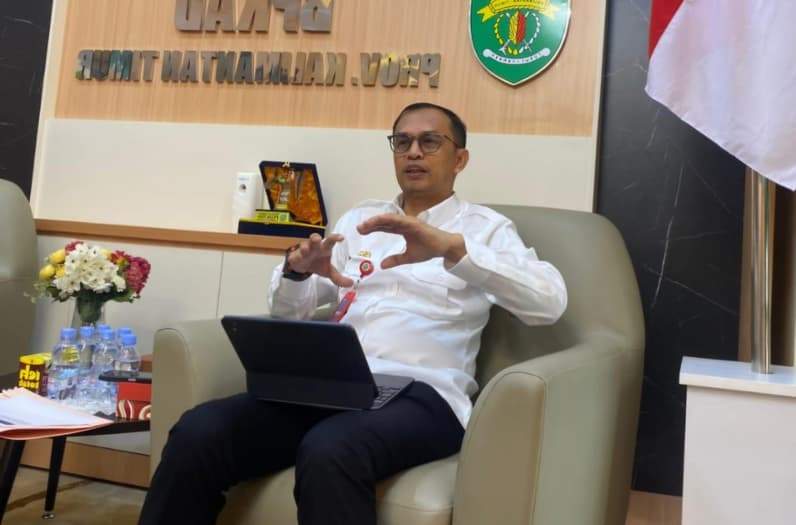 Plt Kepala Dinas Perkebunan Kaltim, Ahmad Muzakkir. (Foto: Herdi/Pusaranmedia.com).