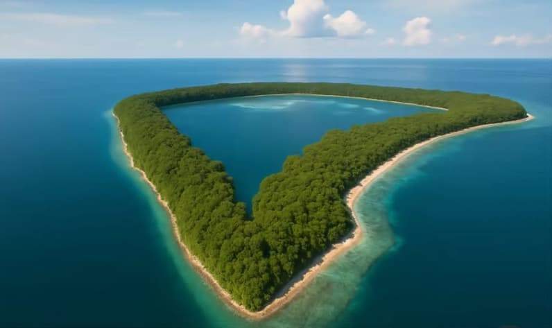 Pulau Kakaban, Kabupaten Berau. (Foto: Istimewa)