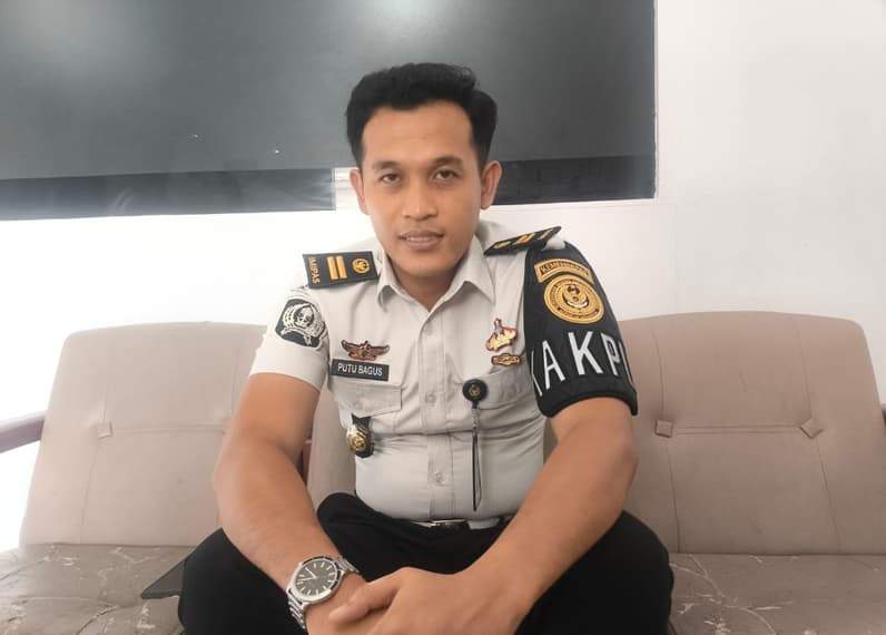 KPLP Lapas Nunukan Putu Bagus (Foto: Diansyah/pusaranmedia.com)