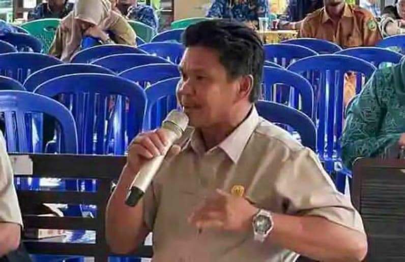 Sekertaris Komisi l DPRD Berau, Frans Lewi. (Foto: Nur Hidayah/ Pusaranmedia.com)
