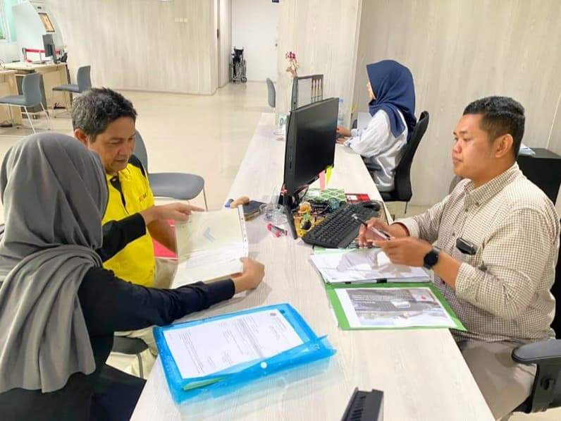 Ilustrasi warga mengurus dokumen pertanahan. (Foto: Kantor Pertanahan Balikpapan)