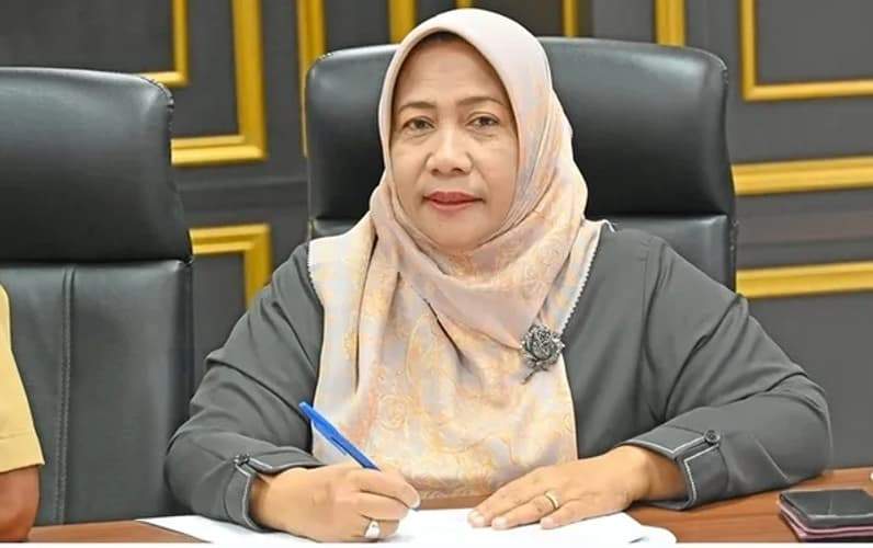 Anggota Pansus, Hj. Aluh Berlian. (Foto: Istimewa)