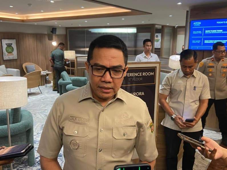 Wali Kota Samarinda, Andi Harun imbau demonstrasi 21 April berjalan kondusif. (Foto: Tri/Pusaranmedia.com)