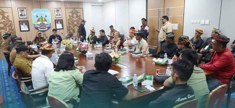 Suasana pertemuan di Kantor Gubernur Kaltara. (Foto: Istimewa)