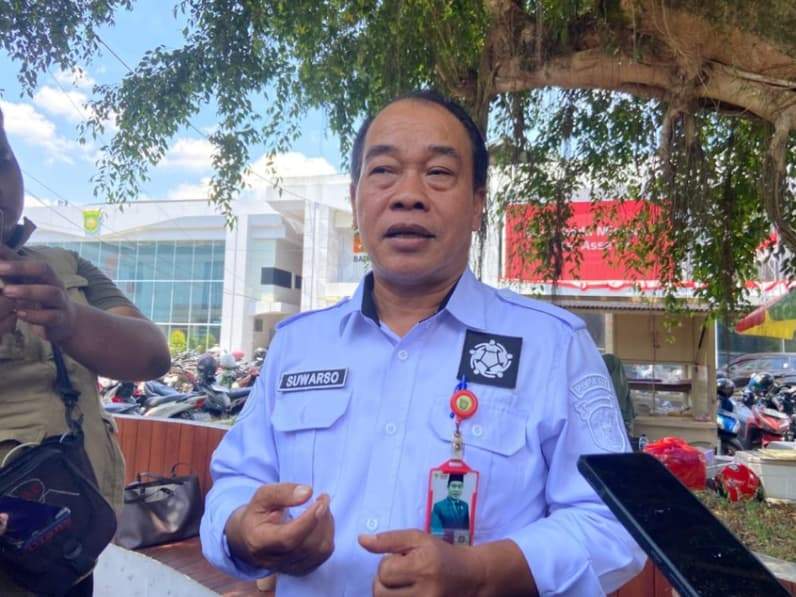 Plt Kepala DLH Kota Samarinda, Suwarso. (Foto: Tri/Pusaranmedia.com)
