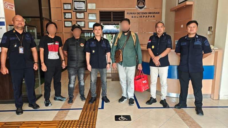 WNA asal Pakistan yang dipindahkan ke Rudenim Balikpapan (Foto: Imigrasi Nunukan)