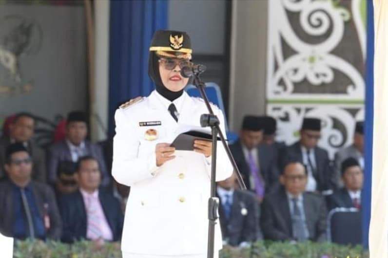 Wali Kota Bontang, Neni Moerniaeni. (Foto: Lutfi Aziz/Pusaranmedia,com)