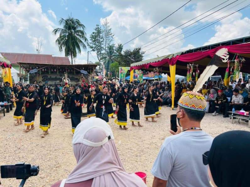 Festival Budaya Bekudung Betiung. (Foto: Nur Hidayah/ pusaranmedia.com)