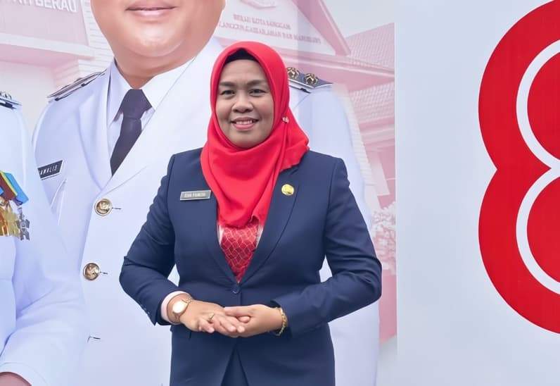 Kepala Diskoperindag Berau, Eva Yunita. (Foto: Nur Hidayah/Pusaranmedia.com)