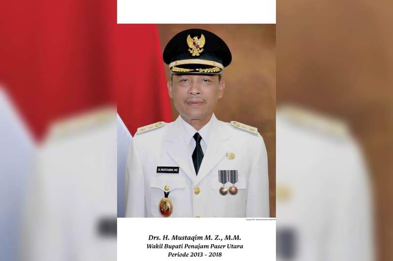 Mantan Wakil Bupati PPU, Mustaqim MZ meninggal dunia saat menjalani perawatan di RSUD RAPB PPU, Senin (14/9/2026) malam. (Foto: Humas Setkab PPU).