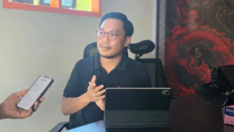 Bendahara Umum BPC HIPMI Nunukan Aditya Wardana (Foto: Diansyah/pusaranmedia.com)