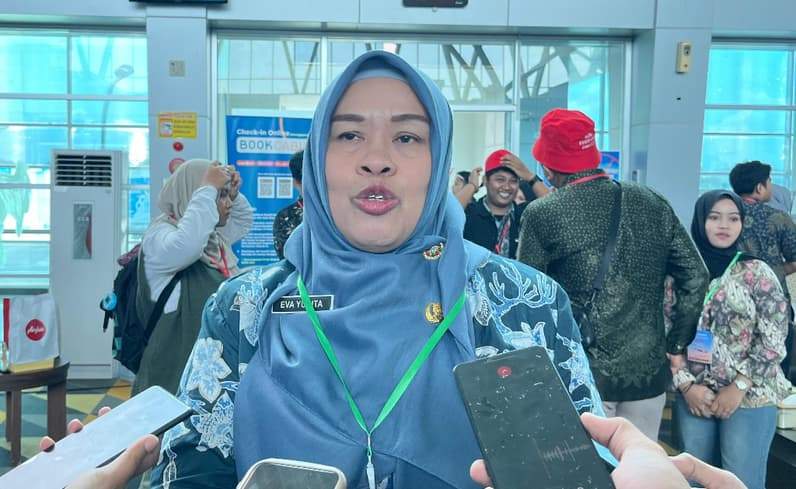 Kepala Diskoperindag Berau, Eva Yunita. (Foto: Nur Hidayah/Pusaranmedia.com)