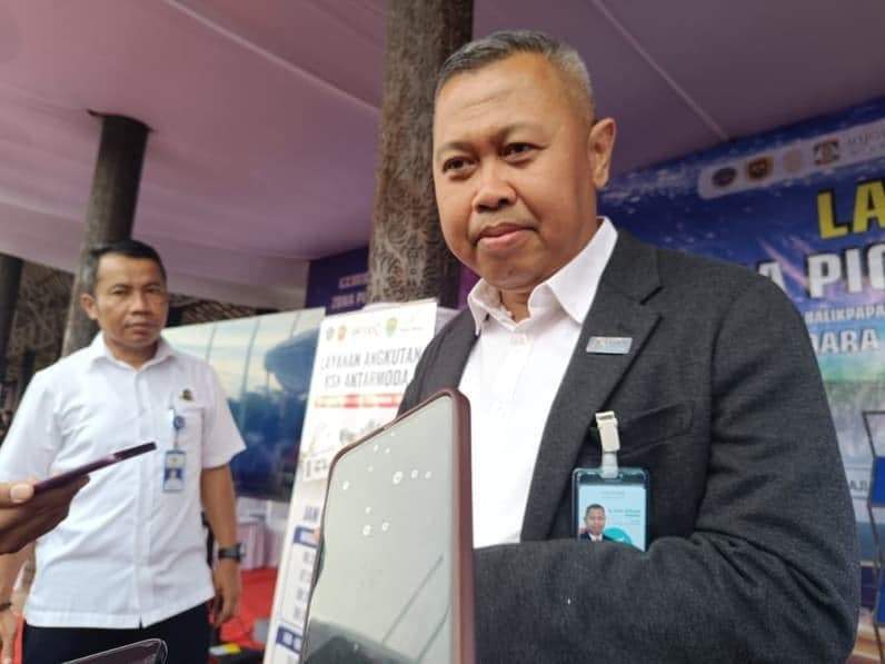 General Manager Bandara SAMS Sepinggan Balikpapan, R Iwan Winaya Mahdar. (Foto: Achmad Fadillah/Pusaranmedia.com)