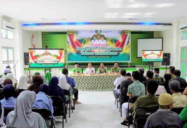 Sosialisasi Deteksi Dini Penyebaran Paham Radikalisme di Kota Bontang (Dok:Lutfi Aziz/Pusaranmedia.com)