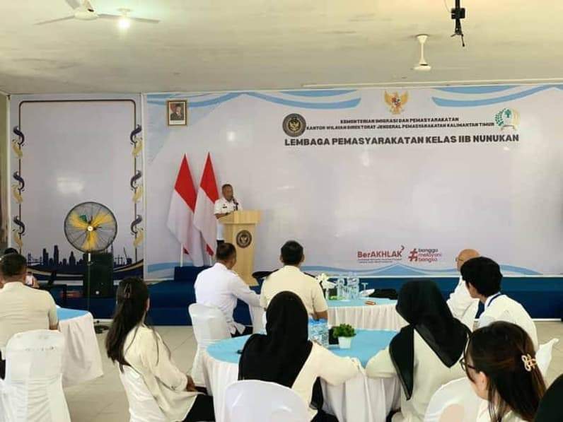Pendampingan Kemenkumham Kaltim dalam memberikan hak merek terhadap produk-produk Lapas Nunukan. (Foto: Lapas Kelas IIB Nunukan)