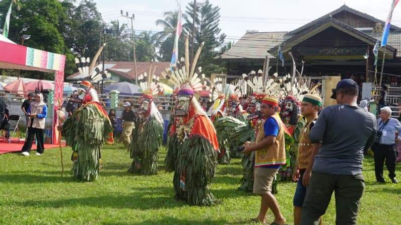 Suasana pelaksanaan Festival Lom Play di Kutai Timur. (Foto: Konsorsium Media Politika Kutai Timur)