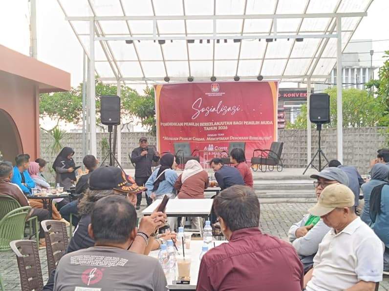 Suasana sosialisasi di Asta Coffee Balikpapan, Kamis (23/7/2026). (Foto: Achmad Fadillah/Pusaranmedia.com)