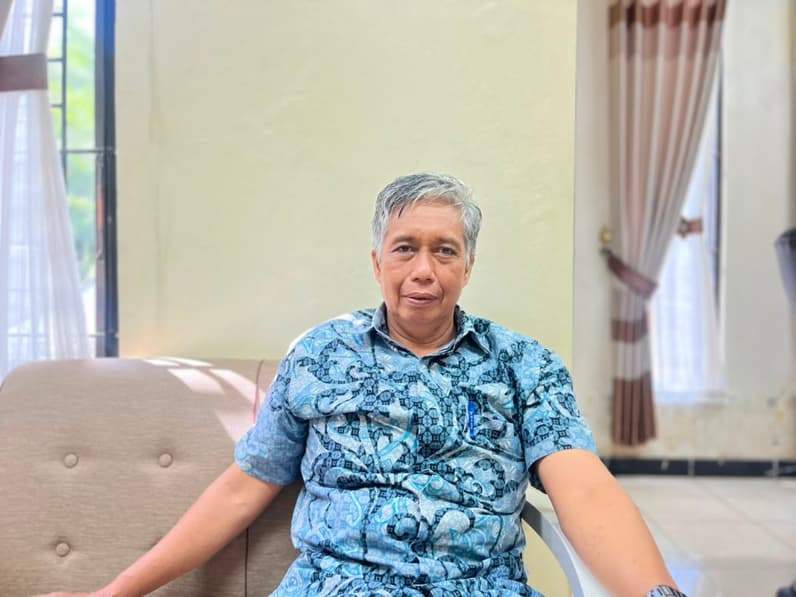 Sekertaris Dinas Perkebunan Berau, Mansur. (Foto: Nur Hidayah/Pusaranmedia.com)