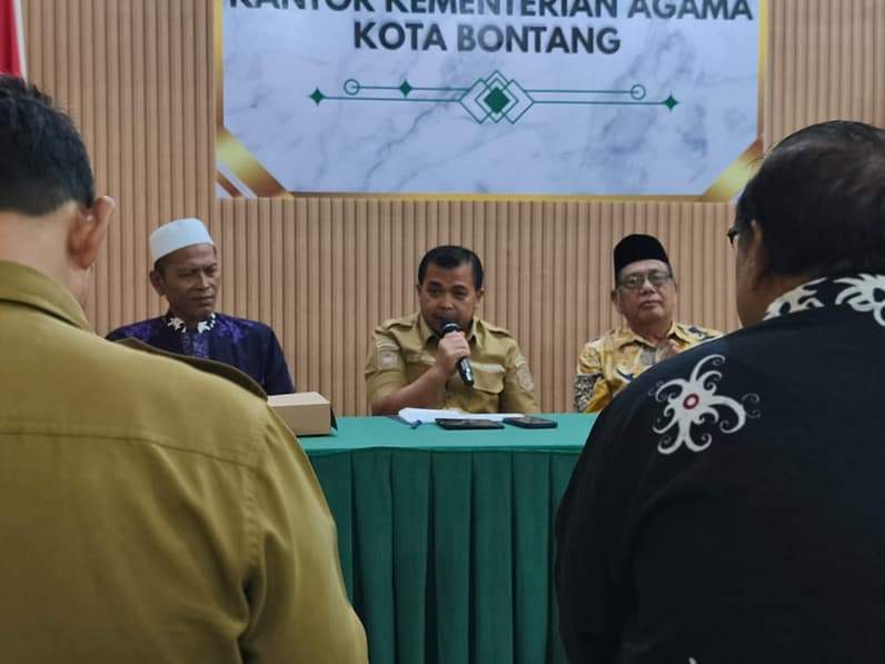 Wakil Wali Kota Bontang, Agus Haris Hadiri Pertemuan dan Silaturahmi Sebagai Media Koordinasi FKUB Kota Bontang (Dok:Lutfi Aziz/Pusaranmedia.com)