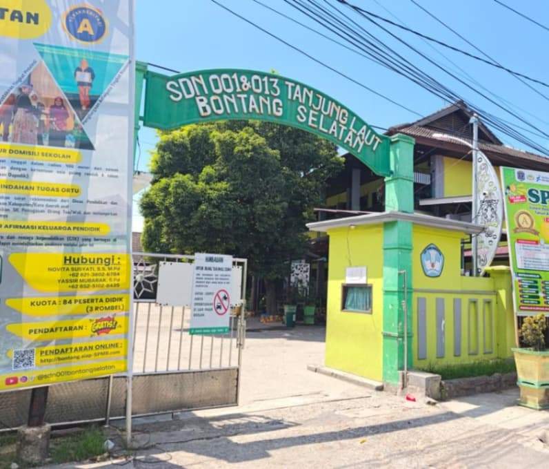 SDN 001 Bontang Selatan. (Foto: Lutfi Aziz/Pusaranmedia.com)