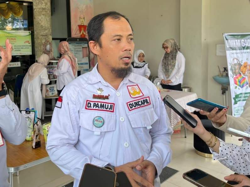 Kepala Disdukcapil Berau, David Pamuji. (Foto: Nur Hidayah/ pusaranmedia.com)