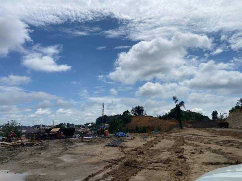 Pematangan lahan di kawasan Jalan Letjen Suprapto, Gunu g Kelua yang sempat menjadi perhatian DPRD Samarinda pada 2025 lalu. (Foto: Tri/Pusaranmedia.com)